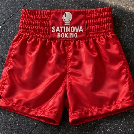 Custom Satin Boxing Shorts